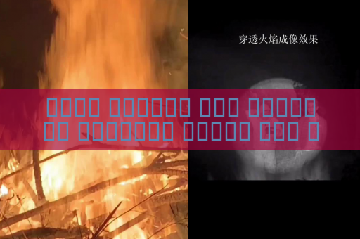 جهاز الرؤية عبر الوسائط البصرية يحافظ على قدرته في تأمين الحدود في الظروف الجوية القاسية باستخدام التصوير في الظروف الجوية القاسية