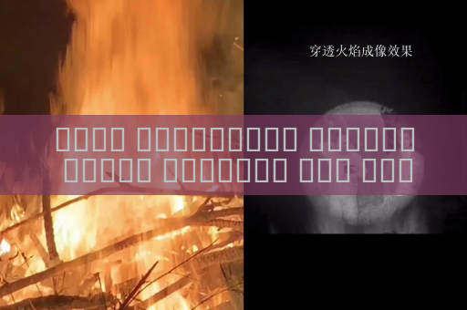 جهاز الاستطلاع البصري يكتشف الأهداف دون إضاءة إضافية باستخدام التصوير في الإضاءة المنخفضة دون أن يشعر الهدف