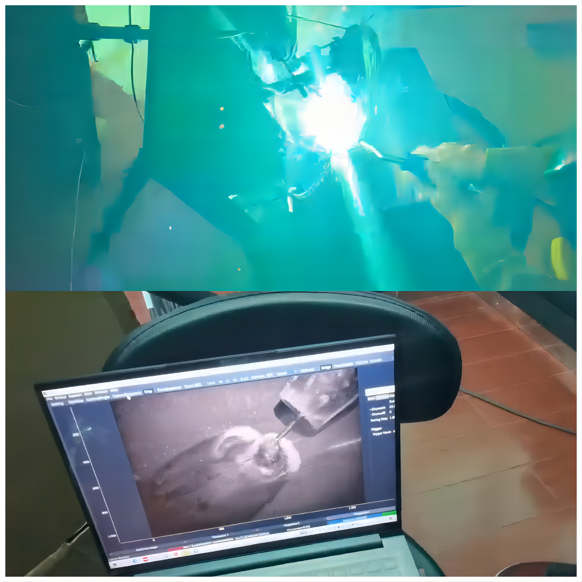 تثبيت وهج الأضواء