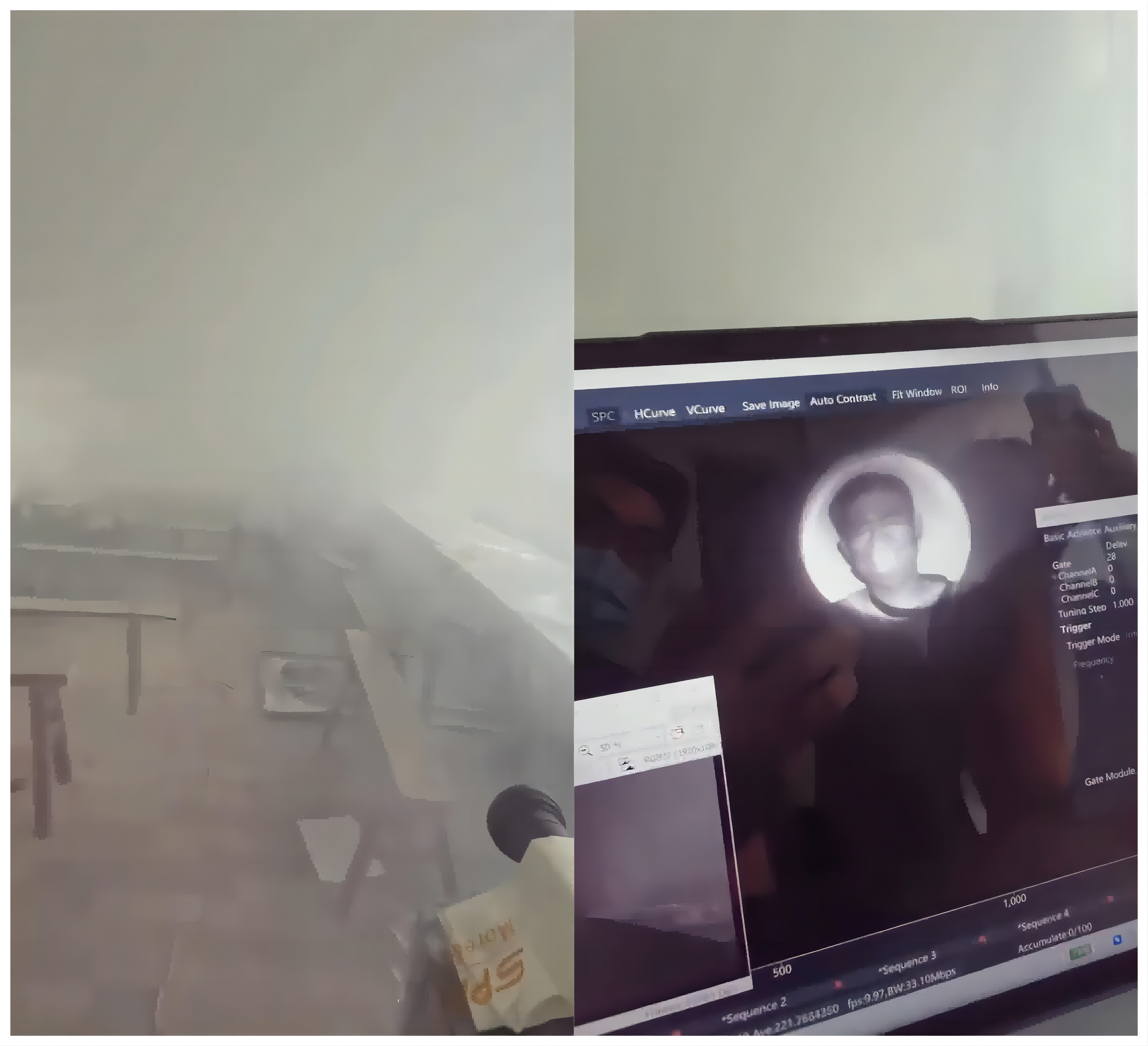 التصوير عبر الدخان